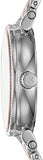 Michael Kors Sofie Crystals Glitz Rose Gold Dial Two Tone Steel Strap Watch For Women - MK4446 Authentic Buy Shop Now