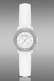 Burberry The City White Diamonds Dial White Leather Strap Watch for Women - BU9221 Authentic Buy Shop Now