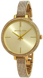 Michael Kors Jaryn Quartz Gold Dial Gold Steel Strap Watch For Women - MK3784 Authentic Buy Shop Now