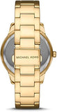 Michael Kors Tibby Multifunction White Dial Gold Steel Strap Watch for Women - MK6969 Authentic Buy Shop Now