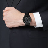 Emporio Armani Classic Chronograph Black Dial Black Stainless Steel Strap Watch For Men - AR2453 Authentic Buy Shop Now
