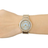 Michael Kors Kerry Mother of Pearl Dial Gold Steel Strap Watch for Women - MK3481 Authentic Buy Shop Now