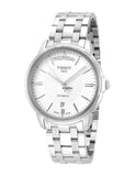 Tissot T Classic Automatic III Day Date White Dial Silver Steel Strap Watch for Men - T065.930.11.031.00 Authentic Buy Shop Now