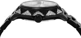 Michael Kors Raquel Three Hand Silver Dial Black Steel Strap Watch For Women - MK4692 Authentic Buy Shop Now