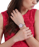 Emporio Armani Aurora Mother Of Pearl Purple Dial Silver Steel Strap Watch For Women - AR11122 Authentic Buy Shop Now