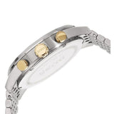 Hugo Boss Navigator White Dial Two Tone Steel Strap Watch for Men - 1513499 Authentic Buy Shop Now