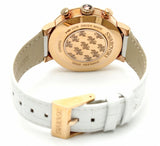 Swarovski Citra Sphere Chrono White Dial White Leather Strap Watch for Women - 5080602 Authentic Buy Shop Now