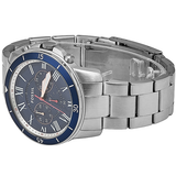 Fossil Grant Sport Chronograph Blue Dial Silver Steel Strap Watch for Men - FS5238 Authentic Buy Shop Now