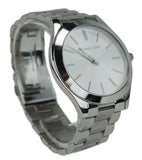 Michael Kors Slim Runway Silver Dial Silver Stainless Steel Strap Watch for Women - MK3178 Authentic Buy Shop Now
