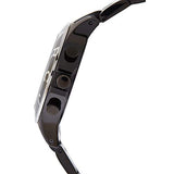Marc Jacobs Blade Chronograph Black Dial Black Steel Strap Watch for Women - MBM3083 Authentic Buy Shop Now