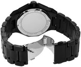 Michael Kors Raquel Three Hand Silver Dial Black Steel Strap Watch For Women - MK4692 Authentic Buy Shop Now