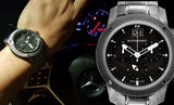 Burberry Endurance Chronograph Quartz Black Dial Black Steel Strap Watch For Men - BU9801 Authentic Buy Shop Now