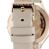 Swarovski Octea Nova Grey Dial Grey Leather Strap Watch for Women - 5295326 Authentic Buy Shop Now