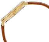 Michael Kors Jaryn Quartz Gold Dial Brown Leather Strap Watch For Women - MK2496 Authentic Buy Shop Now