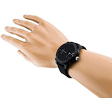 Tommy Hilfiger Denim Black Dial Black Rubber Strap Watch for Men - 1791555 Authentic Buy Shop Now