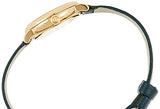 Marc Jacobs Baker Mini Green Dial Green Leather Strap Watch for Women - MBM1272 Authentic Buy Shop Now