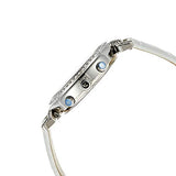 Swarovski Era Journey Silver Dial White Leather Strap Watch for Women - 5295346 Authentic Buy Shop Now