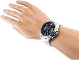Tommy Hilfiger Multifunction Black Dial White Rubber Strap Watch for Men - 1791475 Authentic Buy Shop Now
