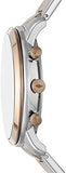 Fossil Neutra Chronograph Brown Dial Two Tone Steel Strap Watch for Men - FS5869 Authentic Buy Shop Now