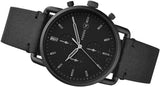 Fossil Commuter Black Dial Black Leather Strap Watch for for Men - FS5504 Authentic Buy Shop Now