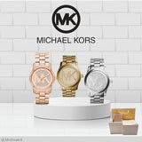 Michael Kors Runway Rose Gold Dial Rose Gold Steel Strap Watch For Women - MK5853 Authentic Buy Shop Now