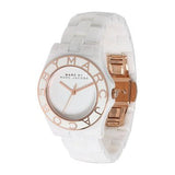 Marc Jacobs Blade White Dial White Ceramic Strap Watch for Women - MBM9502 Authentic Buy Shop Now