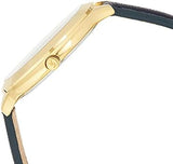 Michael Kors Runway Quartz Gold Dial Blue Leather Strap Watch For Women - MK2285 Authentic Buy Shop Now