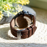 Fossil Brox Multifunction Grey Dial Brown Leather Strap Watch for Men - BQ2800 Authentic Buy Shop Now