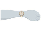 Michael Kors Brinkley Chronograph Silver Dial Two Tone Steel Strap Watch for Women - MK6188 Authentic Buy Shop Now
