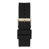Guess Venus Diamonds Black Dial Black Rubber Strap Watch for Women - GW0118L2 Authentic Buy Shop Now