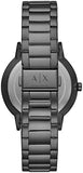 Armani Exchange Cayde Analog Grey Dial Grey Steel Strap Watch For Men - AX2722 Authentic Buy Shop Now