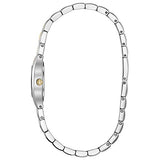 Bulova Classic White Dial Two Tone Steel Strap Watch for Women - 98T84 Authentic Buy Shop Now