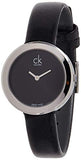 Calvin Klein Firm Black Dial Black Leather Strap Watch for Women - K3N231C1 Authentic Buy Shop Now