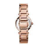 Michael Kors Parker White Dial Rose Gold Steel Strap Watch for Women - MK5616 Authentic Buy Shop Now