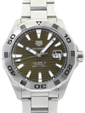 Tag Heuer Aquaracer Sunray Brown Dial Watch for Men - WAY2018.BA0927 Authentic Buy Shop Now