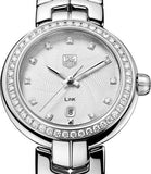 Tag Heuer Link Diamonds Silver Dial Silver Steel Strap Watch for Women - WAT1414.BA0954 Authentic Buy Shop Now
