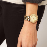 Marc Jacobs Marci Gold Dial Gold Steel Strap Watch for Women - MBM3191 Authentic Buy Shop Now