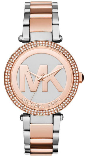 Michael Kors Parker Gold Dial Two Tone Steel Strap Watch for Women - MK6314 Authentic Buy Shop Now