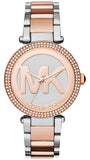 Michael Kors Parker Gold Dial Two Tone Steel Strap Watch for Women - MK6314 Authentic Buy Shop Now