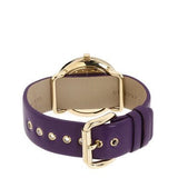 Marc Jacobs Amy Purple Dial Purple Leather Strap Watch for Women - MBM1151 Authentic Buy Shop Now