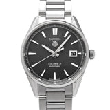 Tag Heuer Carrera Automatic Black Dial Silver Steel Strap Watch for Men - WAR211A.BA0782 Authentic Buy Shop Now