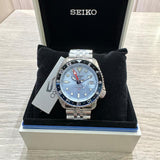 Seiko 5 Sports Automatic GMT SKX Sports Style Asia Exclusive Limited Edition Ice Blue Dial Silver Steel Strap Watch For Men - SSK029K1 Authentic Buy Shop Now
