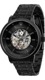 Maserati Granturismo Sport GT Skeleton Black Dial Black Steel Strap Watch For Men - R8823134003 Authentic Buy Shop Now
