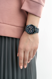 Fossil Perfect Boyfriend Multifunction Blue Dial Blue Steel Strap Watch for Women - ES4093 Authentic Buy Shop Now