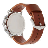 Fossil The Commuter Blue Dial Brown Leather Strap Watch for Men - FS5401 Authentic Buy Shop Now