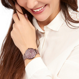 Fossil Jacqueline Brown Dial Brown Steel Strap Watch for Women - ES4100 Authentic Buy Shop Now