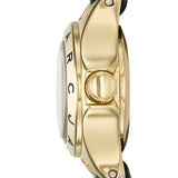 Marc Jacobs Blade Black Dial Black Leather Strap Watch for Women - MBM1345 Authentic Buy Shop Now