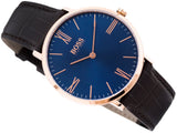 Hugo Boss Classic Jackson Blue Dial Brown Leather Strap Watch for Men - 1513458 Authentic Buy Shop Now