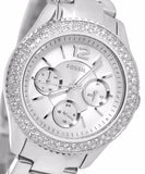 Fossil Stella Silver Dial Silver Steel Strap Watch for Women - ES3588 Authentic Buy Shop Now
