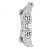 Michael Kors Mini Bradshaw Crystals Silver Dial Silver Steel Strap Watch For Women - MK6454 Authentic Buy Shop Now